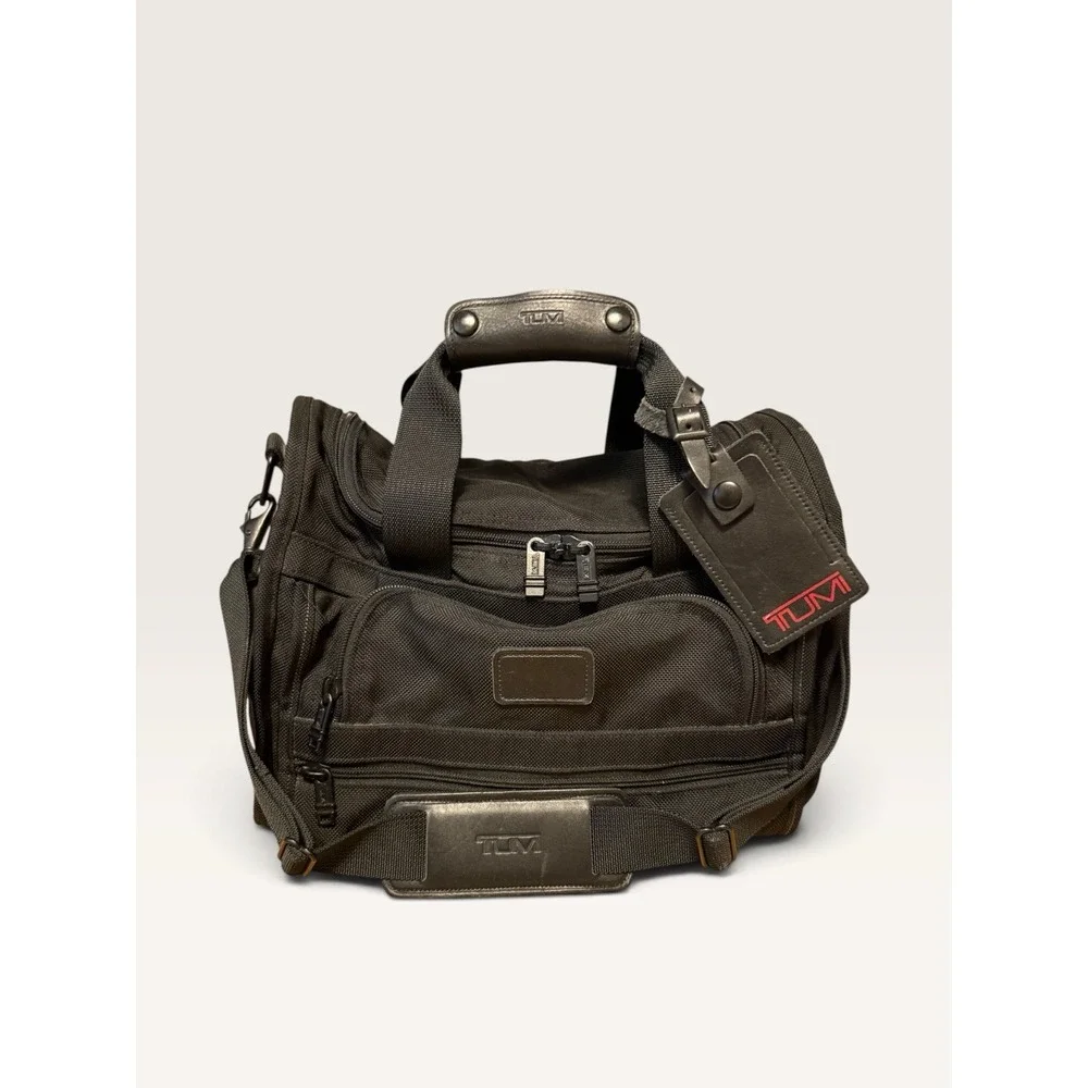 Tumi Bag Black Ballistic Nylon 14